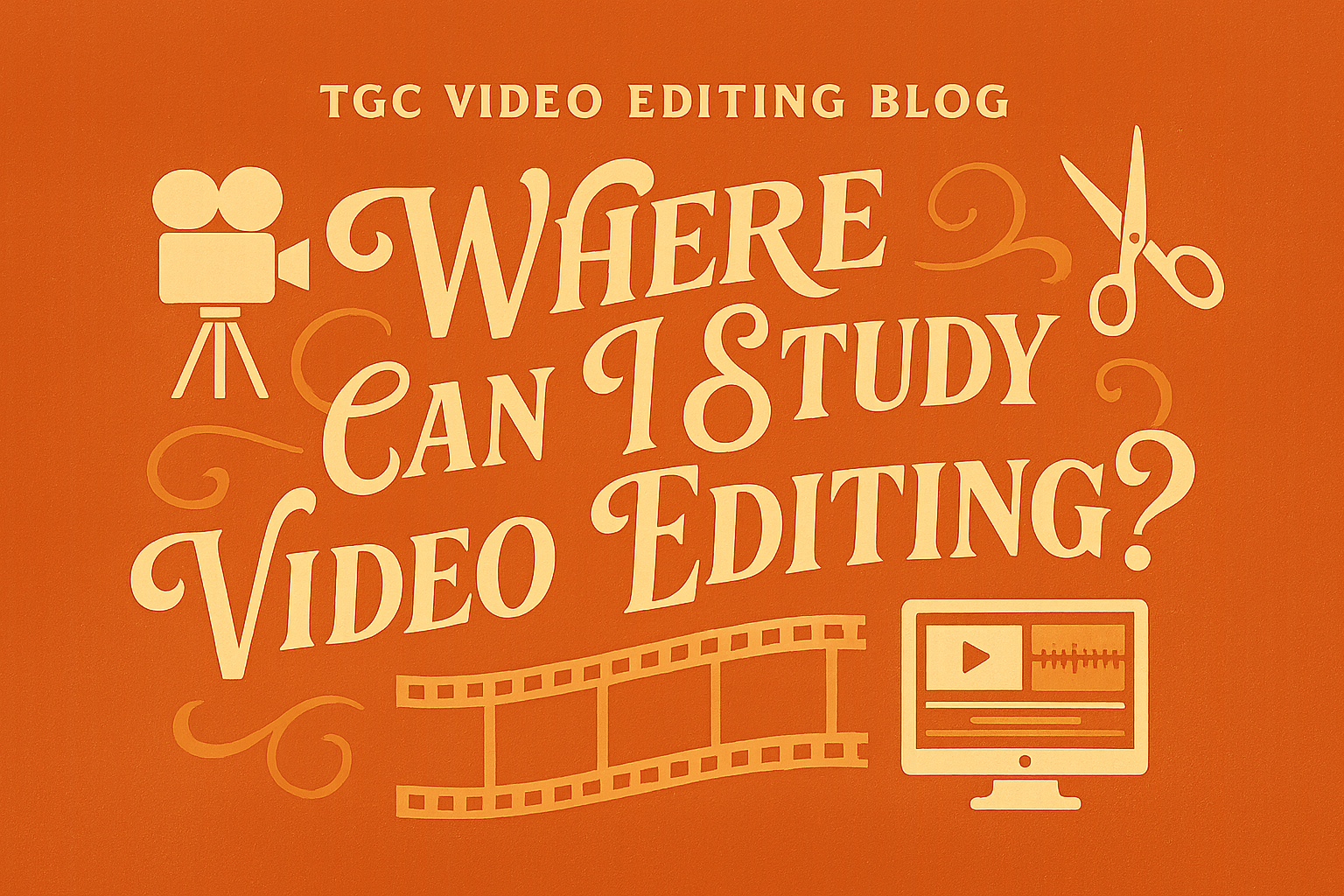 Where Can I Study Video Editing?